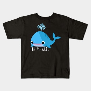 oh whale. Kids T-Shirt